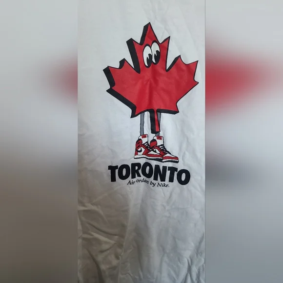 NEW White Jordan Toronto Shirt - Picture 2 of 5